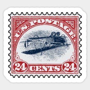 Inverted Jenny Sticker